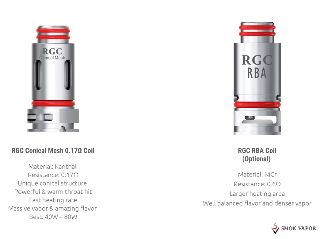 Smok RPM80 RGC Coils