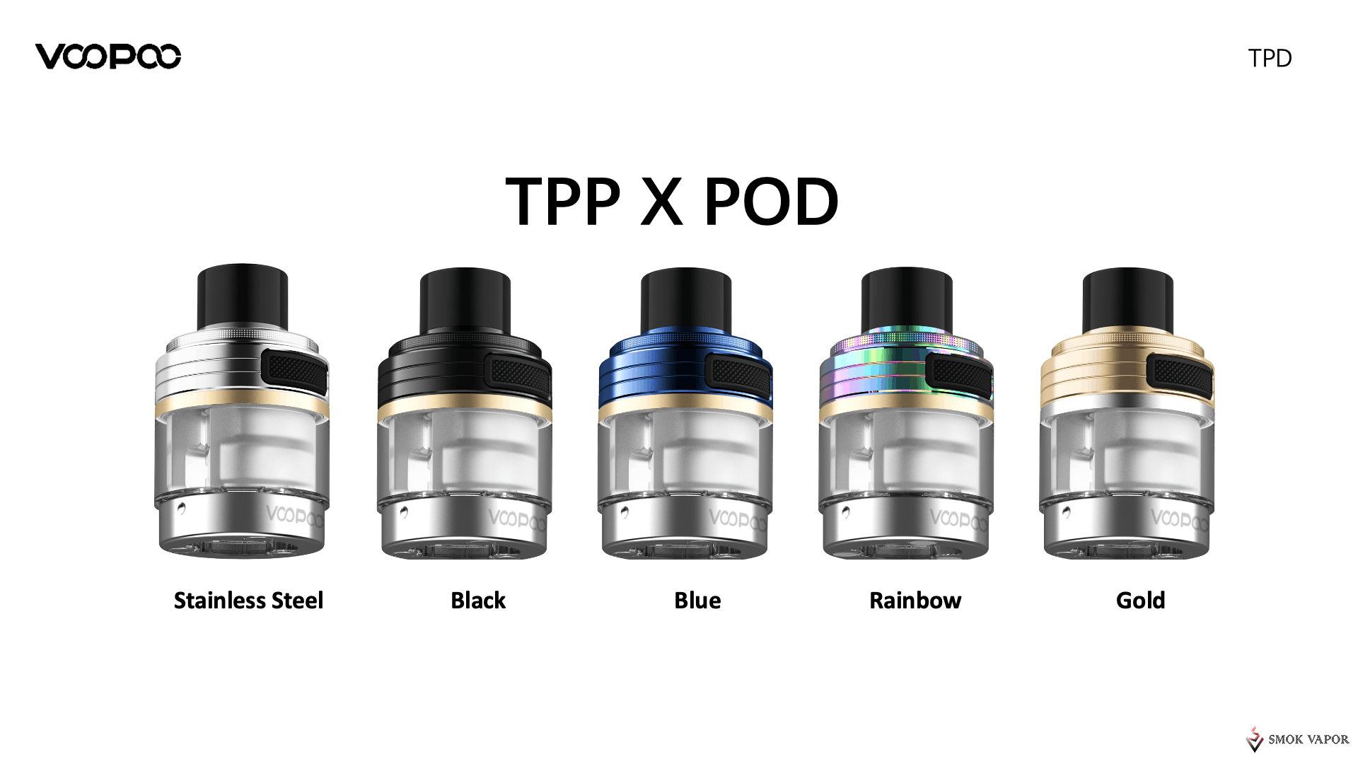 Бак Voopoo Tpp X Pod Tank Купить